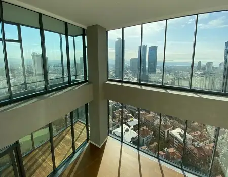 Bosphorus and Skyline view Loft in the Heart of the City