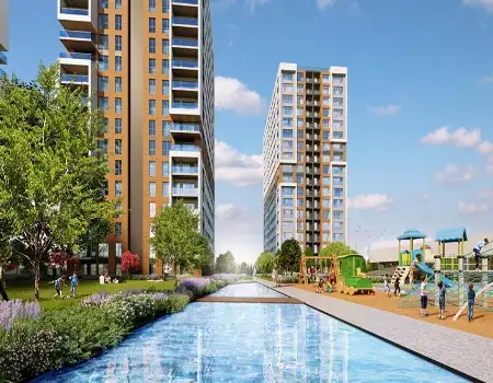 Tem Avrasya - 75% Green space Living Residences in Basaksehir 
