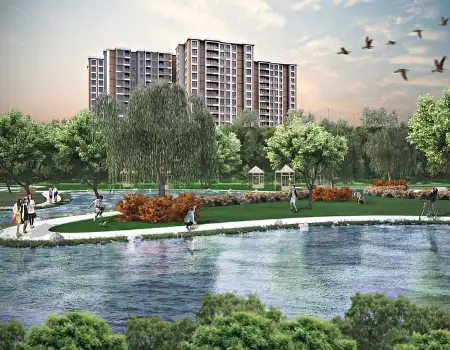 Elite Garden Basaksehir - Valley View Apartments for Sale