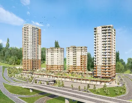 Modern Yaka - Prestigious Apartments in Ispartakule 