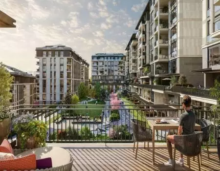 Referans Besiktas - Bosphorus View Apartments Suitable for Investment 