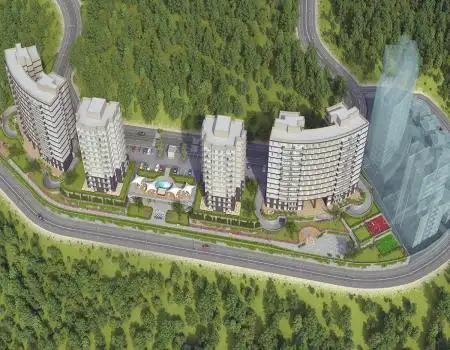 Affordable Apartments with Lakeview - Sky Bahcesehir