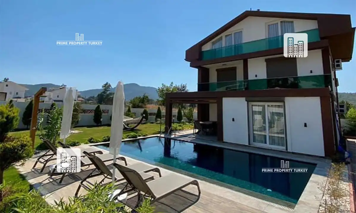 Furnished Villa with pool in Central Hisaronu  For Sale  0