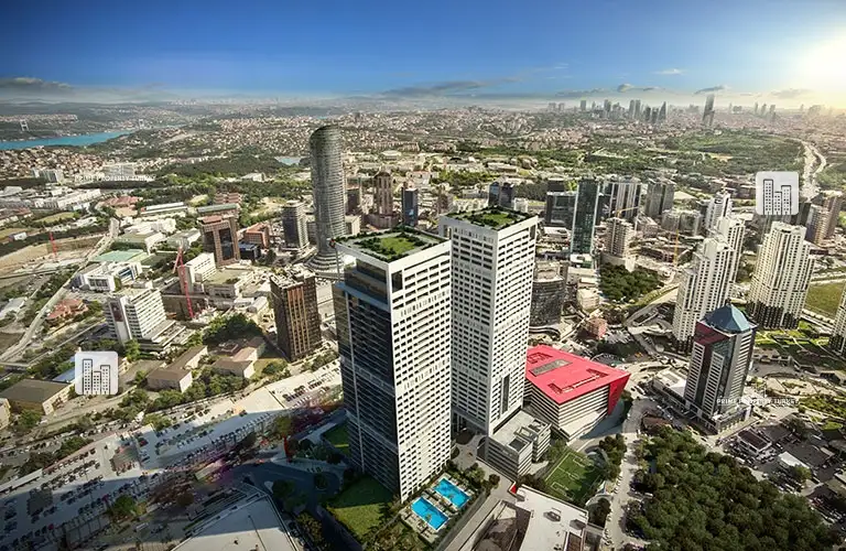 Primely Located Luxury Apartments in Maslak,Istanbul - Maslak 42 9