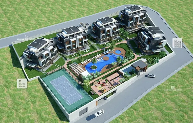 Rare New-Build Apartment in Ortaalan Kalkan  14