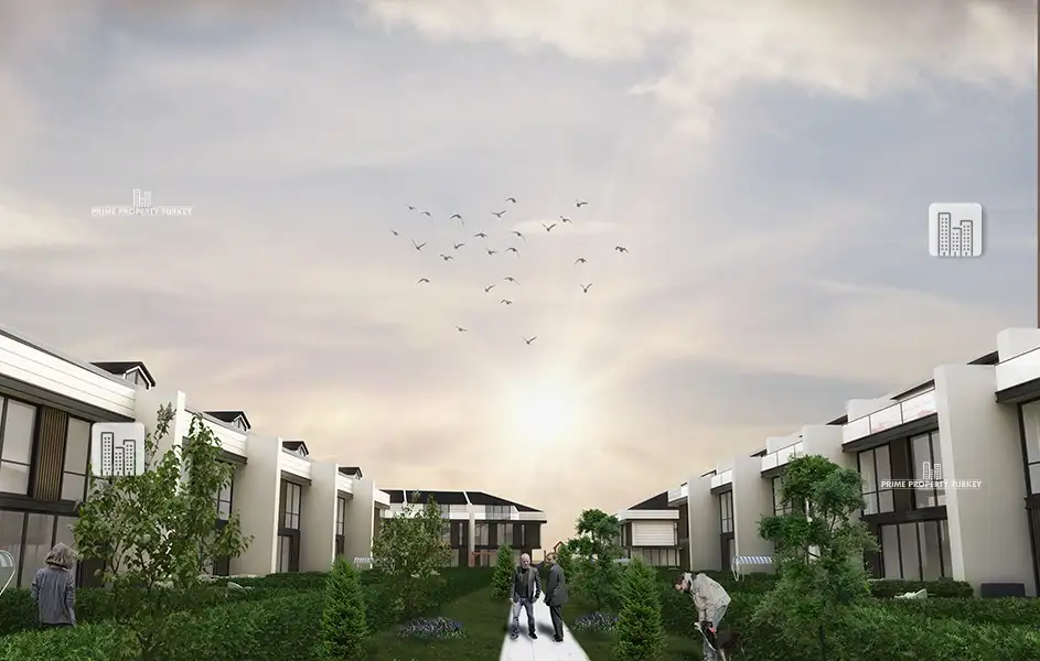 Beytown Villa Project - West Town City Villas in Beylikduzu  4