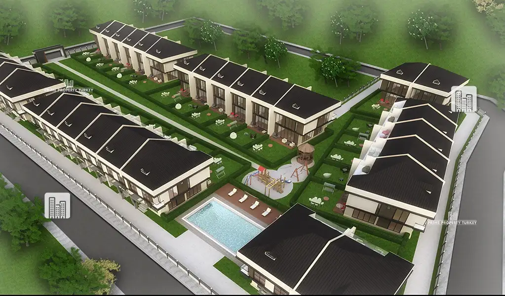 Beytown Villa Project - West Town City Villas in Beylikduzu  27
