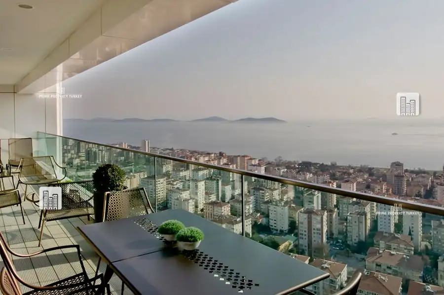 Four Towers Family Residences with Seaview in Kadikoy - Four Winds 7