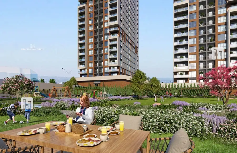 Tem Avrasya - 75% Green space Living Residences in Basaksehir  2