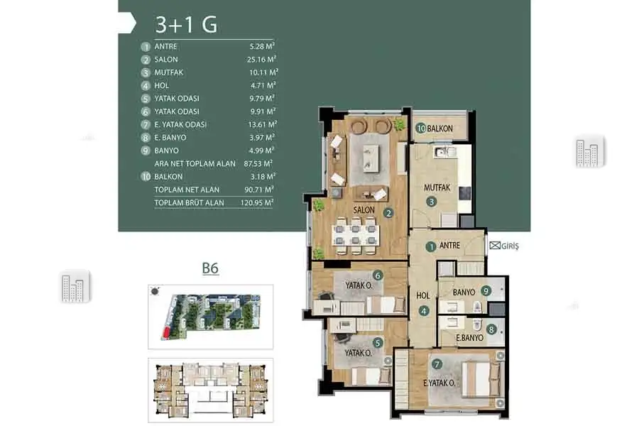 Yucelpark Kartal Residence -  Splendid Apartments for Sale  9