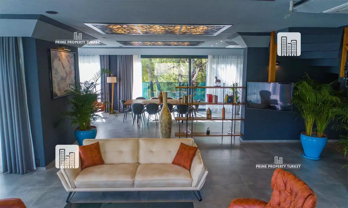 Konak Adbos - Sea View Ultra-Modern Mansion in Kalkan  4