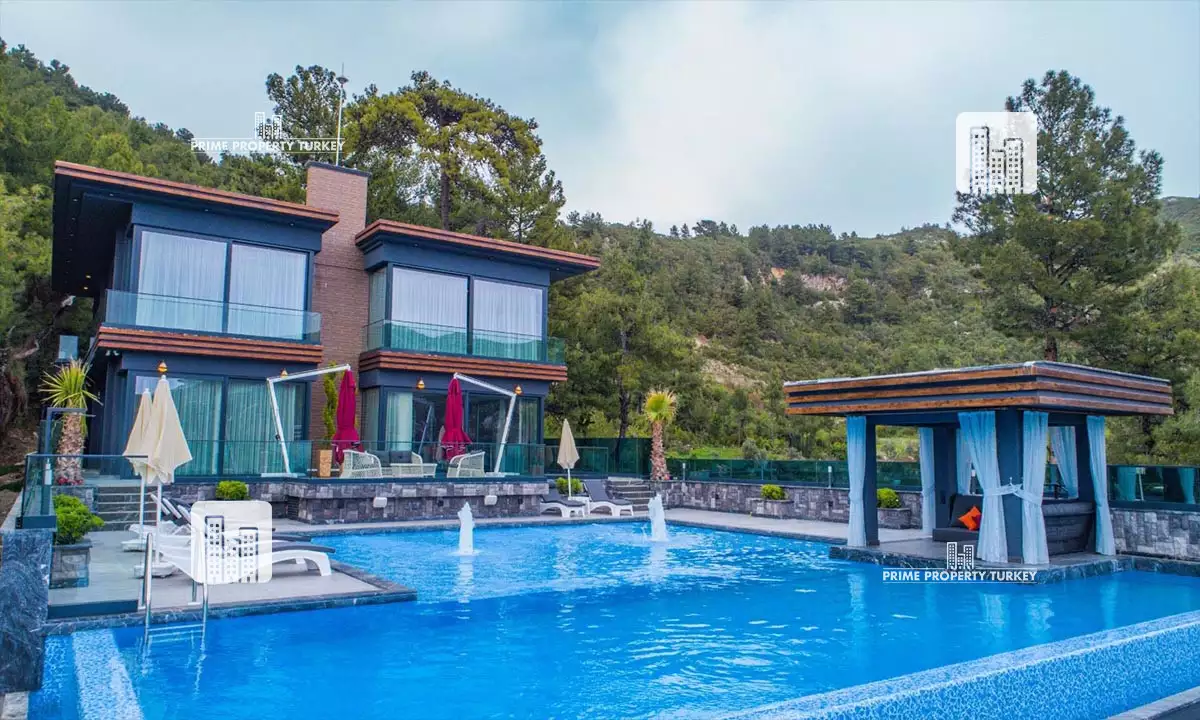 Konak Adbos - Sea View Ultra-Modern Mansion in Kalkan  2
