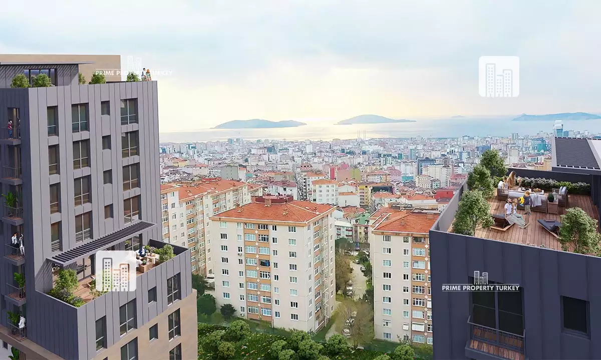 Kalamis Adalar - Apartments for Sale with Forest and Island Views  3