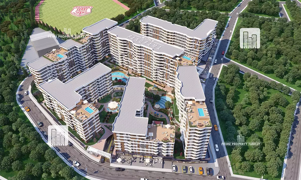 Luxury-built Apartments for Sale in Istanbul- Siltas Panorama  1