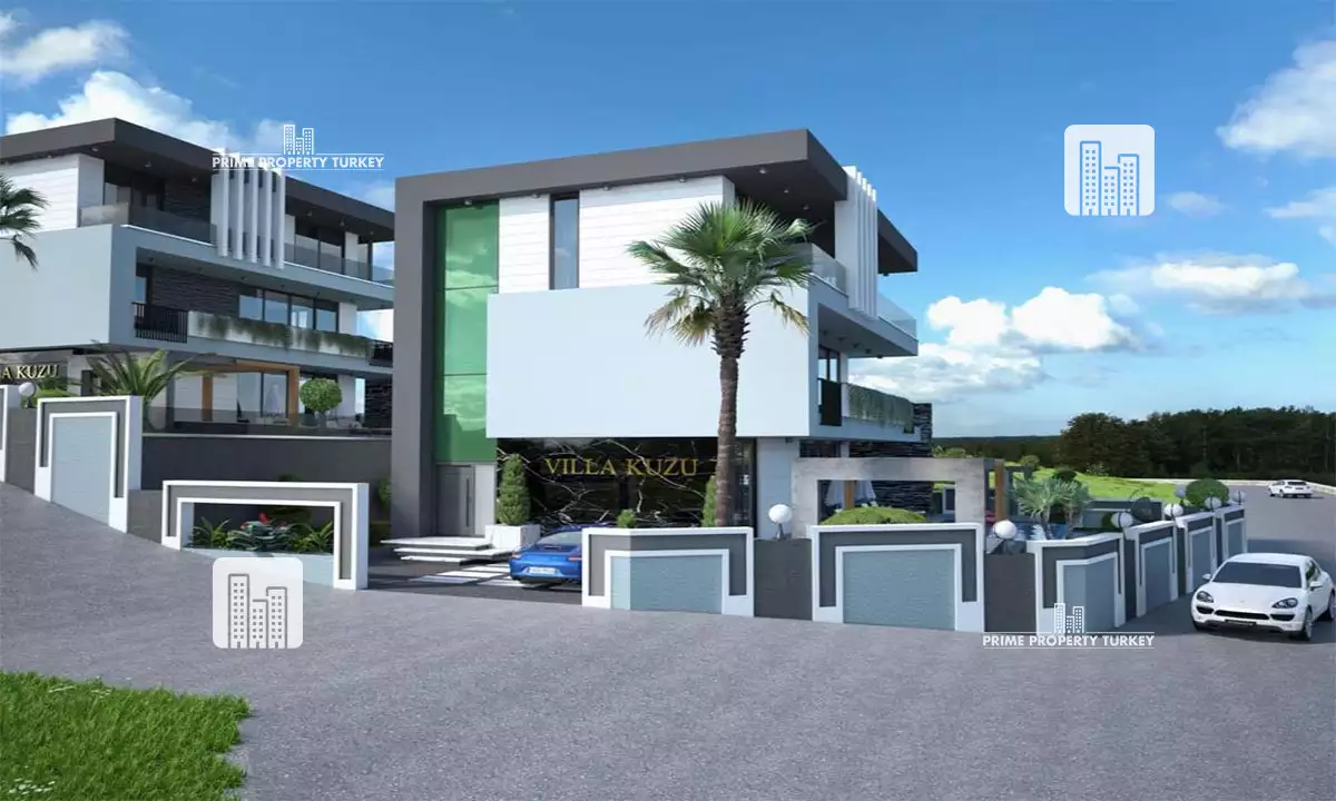 Modern New Build Alanya Villas  3