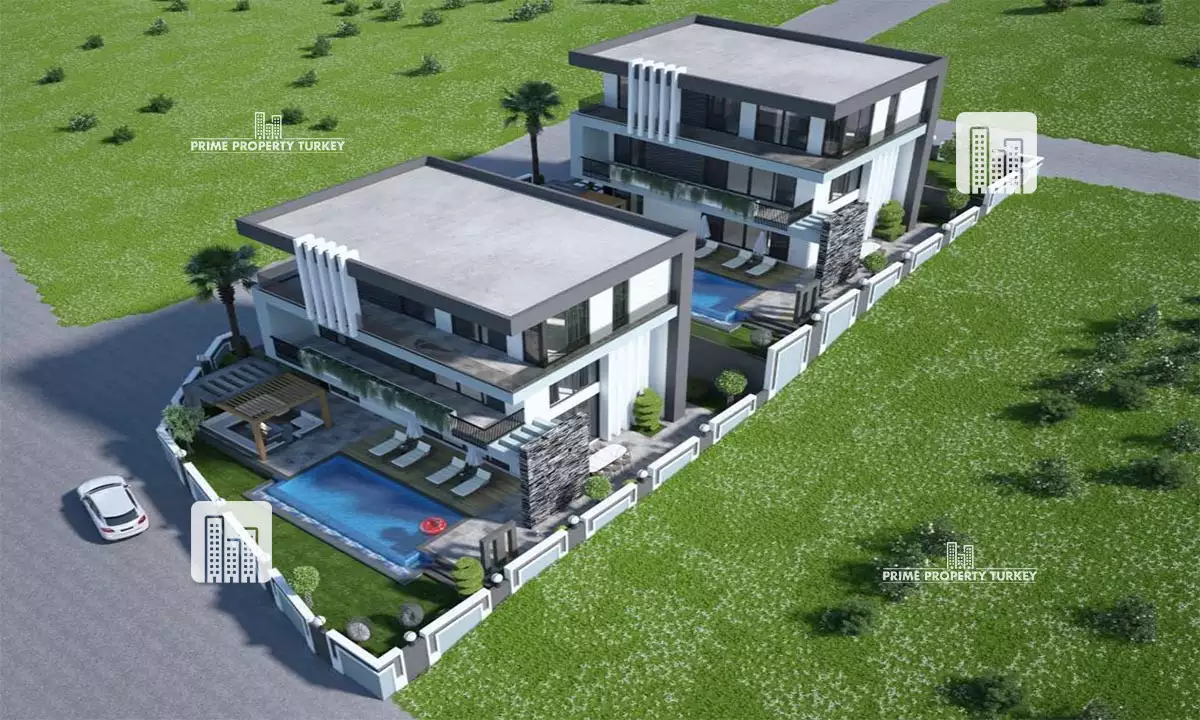 Modern New Build Alanya Villas  2