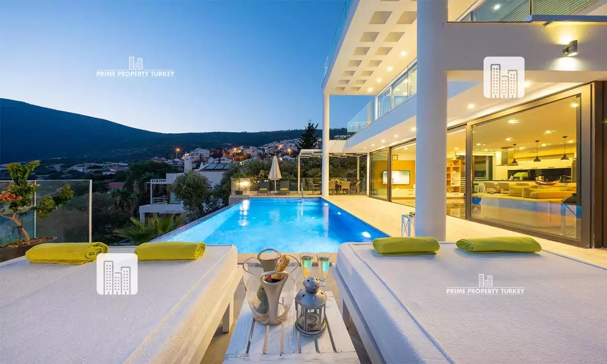 Elite Seaview Villa in Kalkan for Turkish Citizenship 1