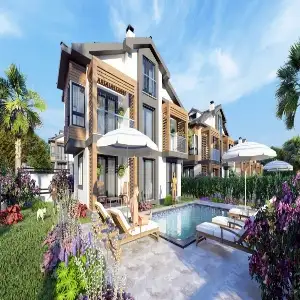 Unique Villa for Sale in Peaceful Ciftlik, Fethiye  0