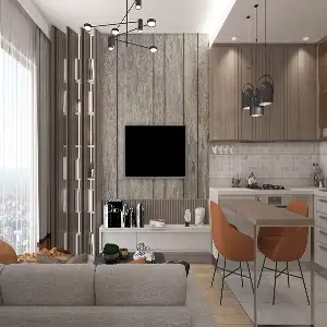 Downtown Apartments in Levent, Istanbul - Alya Teras 5