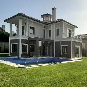 Brand New Duplex Villa in Massive Land with Pool in Buyukcekmece 1