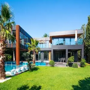 Mansion For Sale with Pool and Sunken Lounge in Silivri 1