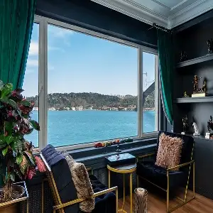 Peaceful Sea & City view Apartment near Bagdat Ave 5