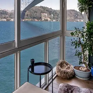 Peaceful Sea & City view Apartment near Bagdat Ave 3