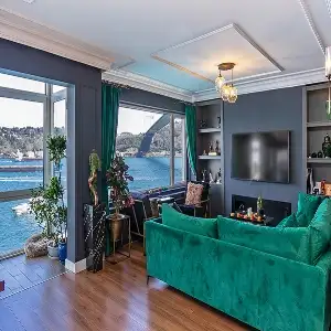 Peaceful Sea & City view Apartment near Bagdat Ave 9