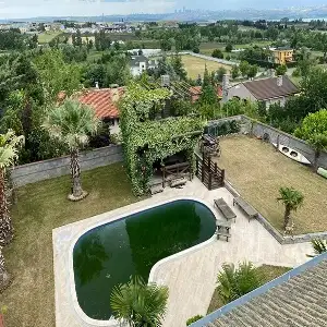 Uniquely Designed Villa with Private Pool in Buyukcekmece 1