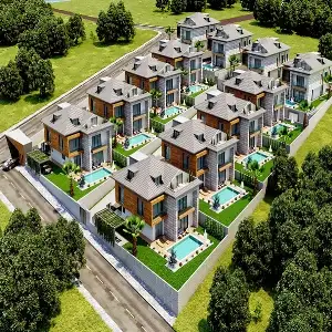 New Triplex Family Villas in Beylikduzu - Ayla Bella Villas  5