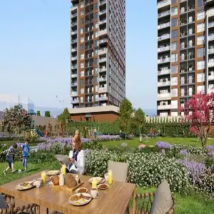 Tem Avrasya - 75% Green space Living Residences in Basaksehir  2
