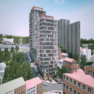 City Center Apartments for Sale & Investment -  Residence E5 in Sisli 0
