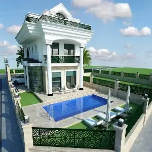Brand new detached villa with private pool 3