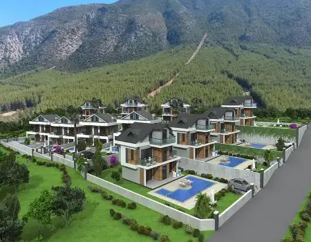 Magnificent three-story villa for sale in Ovacik 2