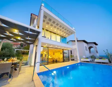 Elite Seaview Villa in Kalkan for Turkish Citizenship 0